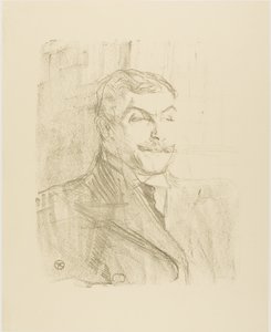 Lucien Guitry, z Treize Litographies autorstwa Henri de Toulouse-Lautrec