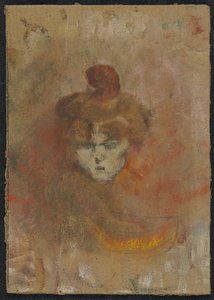 Madame Misia Natanson, 1898 autorstwa Henri de Toulouse Lautrec