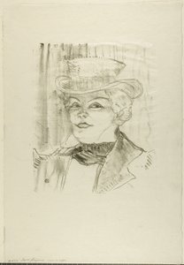 Madame Rejane autorstwa Henri de Toulouse-Lautrec