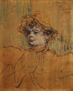 Panna Nys, 1899. autorstwa Henri de Toulouse Lautrec