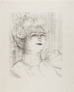 Marie-Louise Marsy, z Treize Lithographies autorstwa Henri de Toulouse-Lautrec