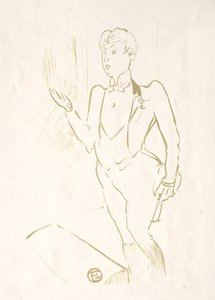 Mary Hamilton, 1893. autorstwa Henri de Toulouse Lautrec