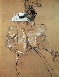 Misia Natanson autorstwa Henri de Toulouse Lautrec