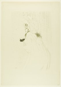 Panna May Belfort kłania się autorstwa Henri de Toulouse Lautrec