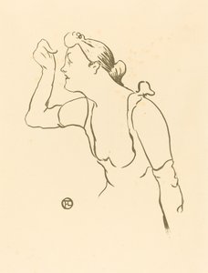 Paula Brebion autorstwa Henri de Toulouse Lautrec