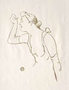 Paula Brebion autorstwa Henri de Toulouse-Lautrec