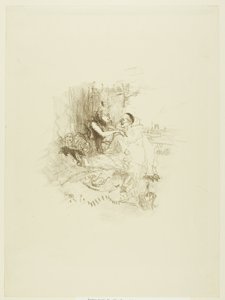 Piknik autorstwa Henri de Toulouse Lautrec