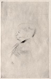 Portret M.X. autorstwa Henri de Toulouse Lautrec