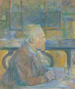 Portret Vincenta van Gogha, 1887 (pastel na tekturze)