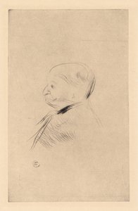 Portret mężczyzny autorstwa Henri de Toulouse Lautrec