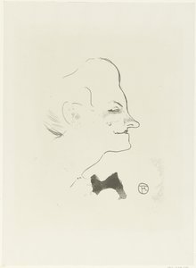 Portret piosenkarki Yvette Gilbert Yvette Gilbert Koncert Le Cafe (tytuł serii) autorstwa Henri de Toulouse Lautrec