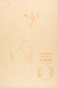 Program na trąd autorstwa Henri de Toulouse-Lautrec