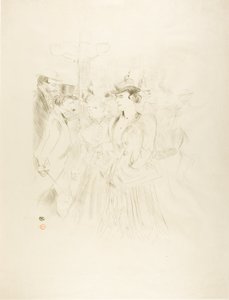 Promenada autorstwa Henri de Toulouse Lautrec