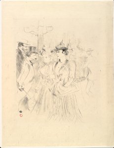 Promenu autorstwa Henri de Toulouse-Lautrec