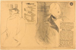 Rafał; Salome autorstwa Henri de Toulouse Lautrec