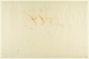Spać autorstwa Henri de Toulouse-Lautrec