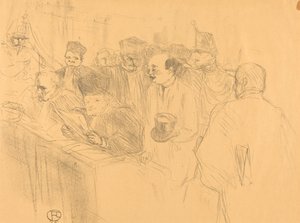 Soudais Absetzung von Henri de Toulouse-Lautrec