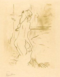 Studium kobiety (Etiuda de Femme) autorstwa Henri de Toulouse Lautrec