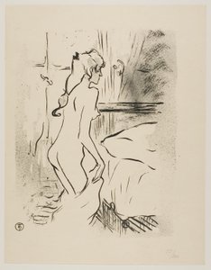 Studium kobiety autorstwa Henri de Toulouse Lautrec