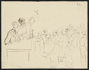 Zanurzenie, 1881 autorstwa Henri de Toulouse Lautrec