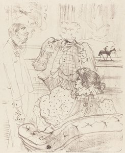 Przepadek (La gage) autorstwa Henri de Toulouse Lautrec