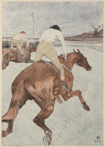Dżokej, 1899 autorstwa Henri de Toulouse Lautrec