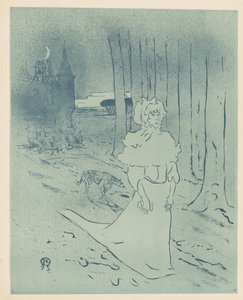 Dwórka lub Omen (Kasztelanka lub Toksyna) autorstwa Henri de Toulouse Lautrec