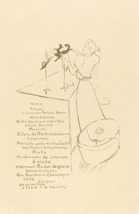 Die Modistin La Modiste - Renée Vert, 1893 von Henri de Toulouse Lautrec