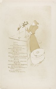 Miller, Renée Vert autorstwa Henri de Toulouse Lautrec