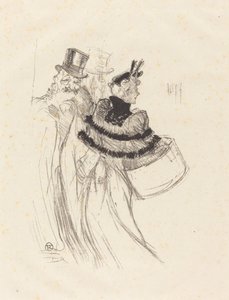 Starzy Panowie autorstwa Henri de Toulouse Lautrec