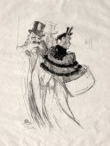 Starzy Panowie, 1894. autorstwa Henri de Toulouse Lautrec