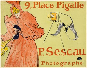 Fotograf Sescau autorstwa Henri de Toulouse-Lautrec