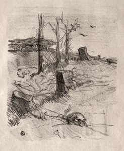 Cmentarz w Galicji autorstwa Henri de Toulouse Lautrec