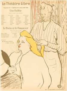 Bankructwo; Poeta i finansista autorstwa Henri de Toulouse Lautrec