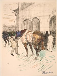 Tor wyścigowy autorstwa Henri de Toulouse-Lautrec