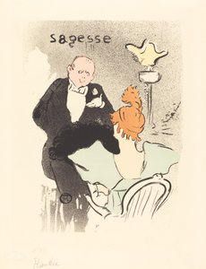 Mądrość autorstwa Henri de Toulouse Lautrec
