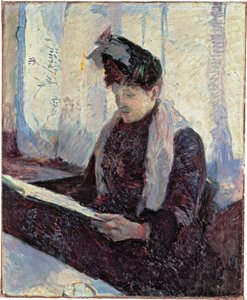 Kobieta w kawiarni autorstwa Henri de Toulouse Lautrec