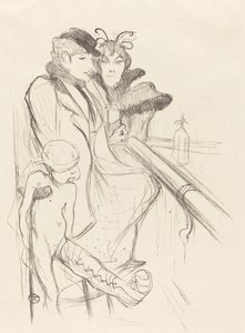 Ranny Eros Eros vanné, 1894. autorstwa Henri de Toulouse Lautrec