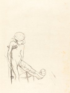 Ranny Eros Eros vanné, 1894. autorstwa Henri de Toulouse Lautrec