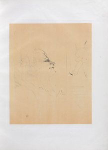 Yvette Guilbert-angielska seria: Pessima autorstwa Henri de Toulouse-Lautrec