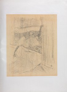 Yvette Guilbert-angielska seria: Pozdrawiając publiczność, 1898. autorstwa Henri de Toulouse Lautrec