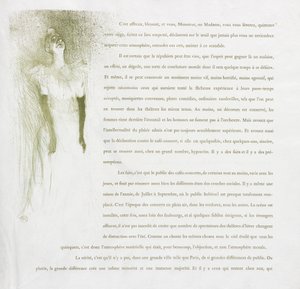 Yvette Guilbert-seria francuska: nr 3 autorstwa Henri de Toulouse-Lautrec