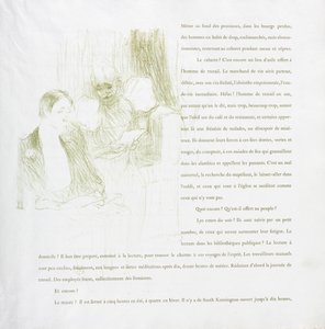Yvette Guilbert-seria francuska: nr 8 autorstwa Henri de Toulouse-Lautrec