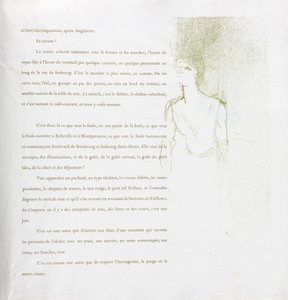 Yvette Guilbert-seria francuska: nr 9 autorstwa Henri de Toulouse-Lautrec