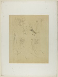 Yvette Guilbert—Soularde, od Yvette Guilbert autorstwa Henri de Toulouse-Lautrec