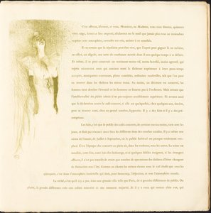 Yvette Guilbert autorstwa Henri de Toulouse Lautrec