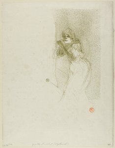 Yvette Guilbert autorstwa Henri de Toulouse-Lautrec