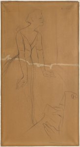 Yvette Guilbert autorstwa Henri de Toulouse-Lautrec