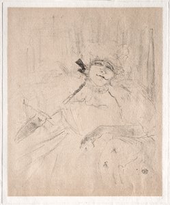 Yvette Guilbert: Stara piosenka autorstwa Henri de Toulouse-Lautrec