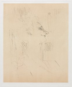 Yvette Guilbert odurzona autorstwa Henri de Toulouse Lautrec